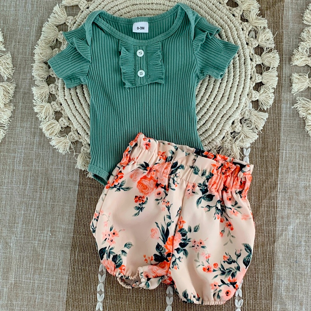 🌸 0-3M Oufit by SHEIN